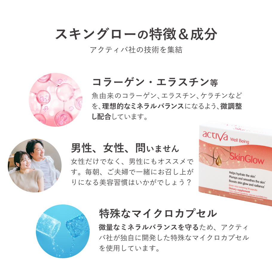 スキングローの特徴＆成分