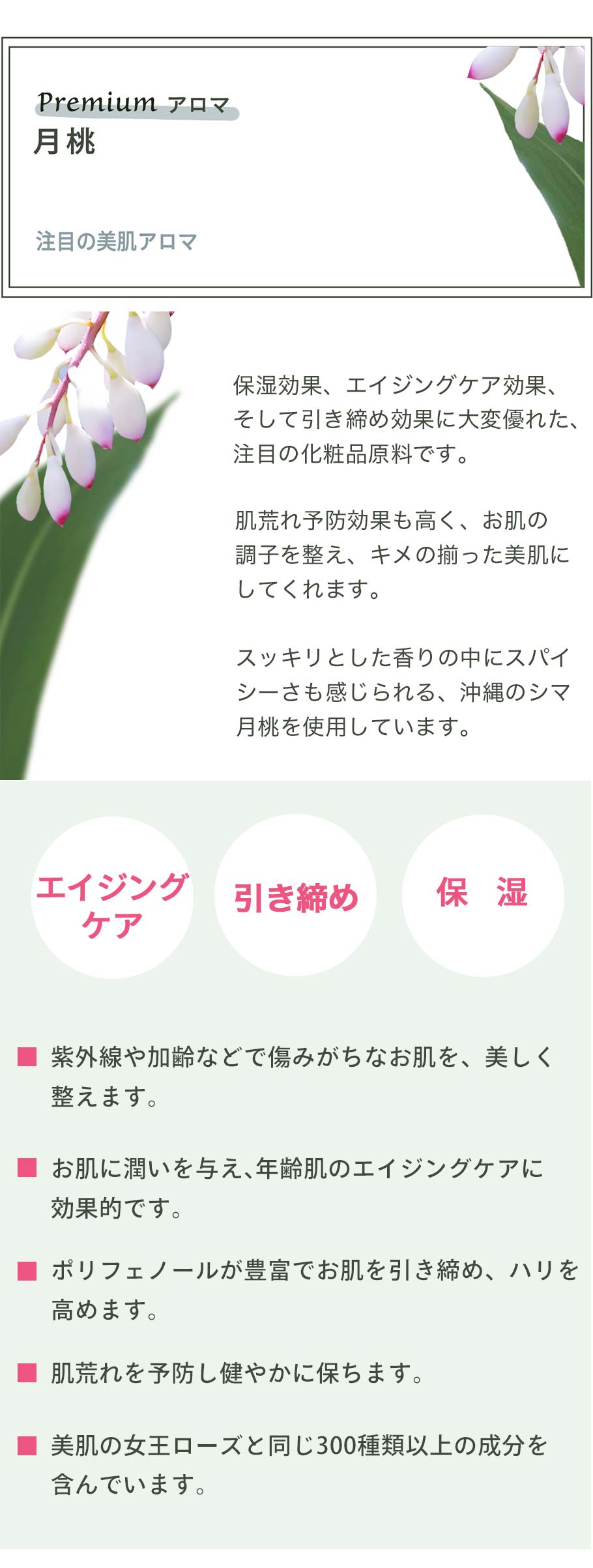 月桃エッセンシャルオイル