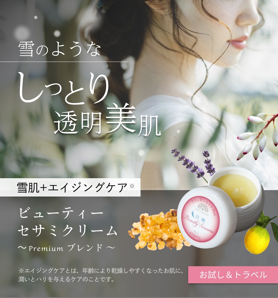 ビューティーセサミクリーム月桃plus メイン画像