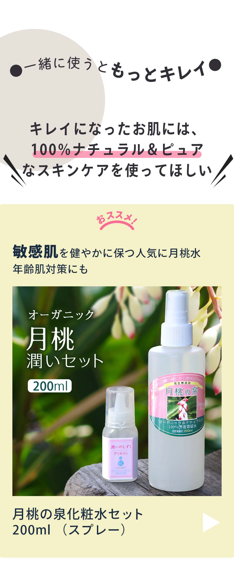 月桃の泉200セットはこちら