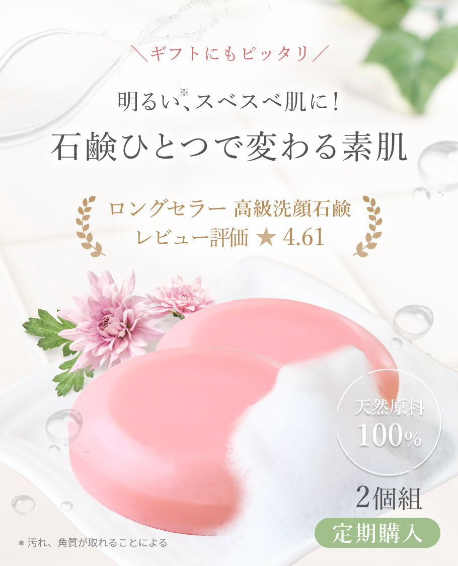 ヴィーナスソープ100g2個組定期 メイン画像