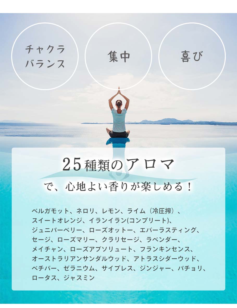25種類のアロマ
