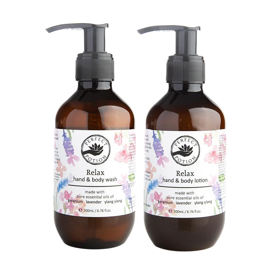 パーフェクトポーション リラックスハンド＆ボディケアセット