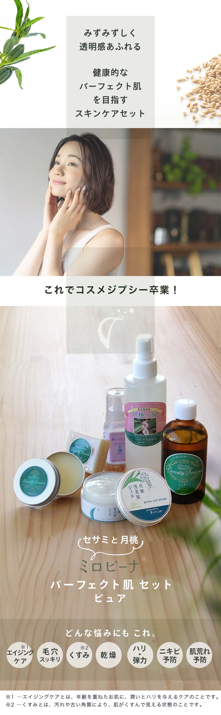 パーフェクト肌セットピュア（メイン画像）